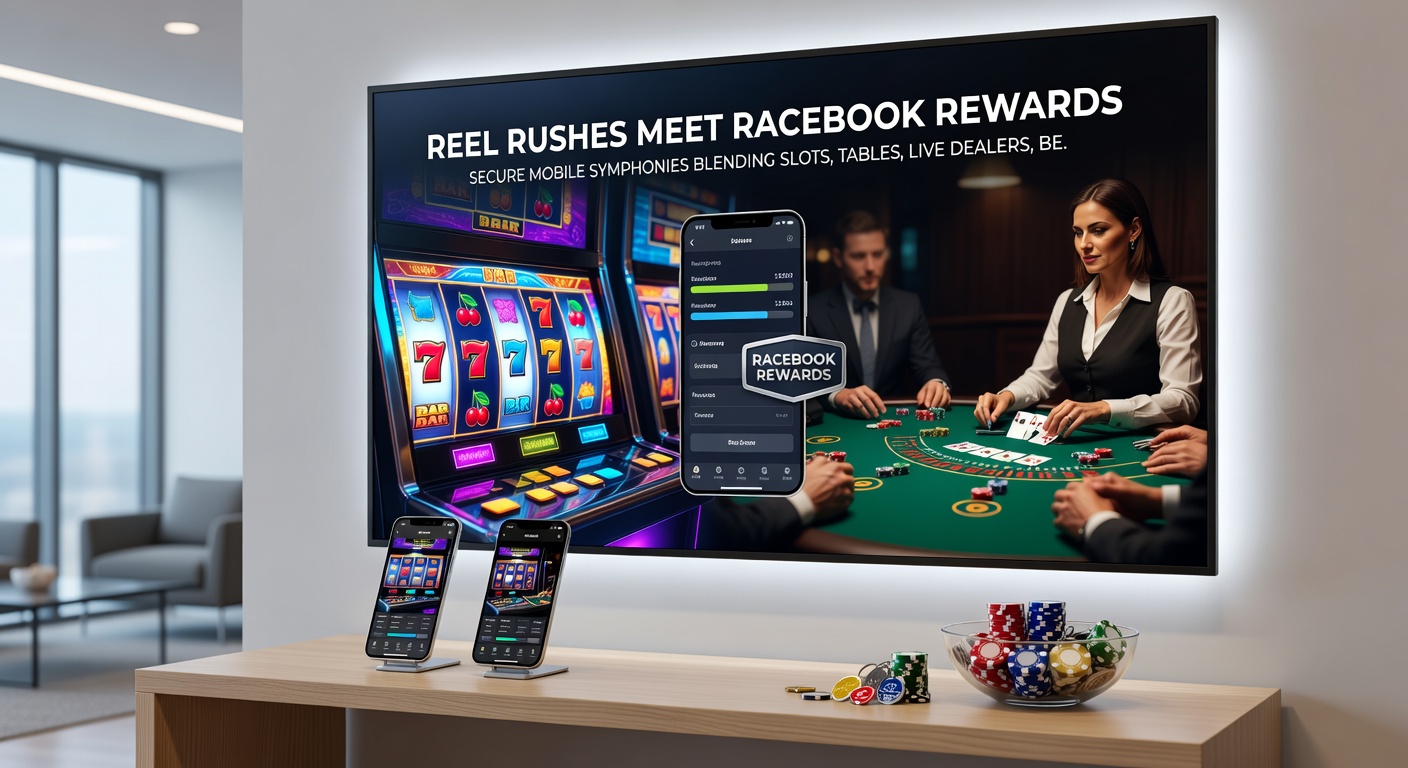 Detaillierte Ansicht einer VIP-App mit Live Dealer, Racebook-Odds und Bonus-Vaults auf einem Smartphone
